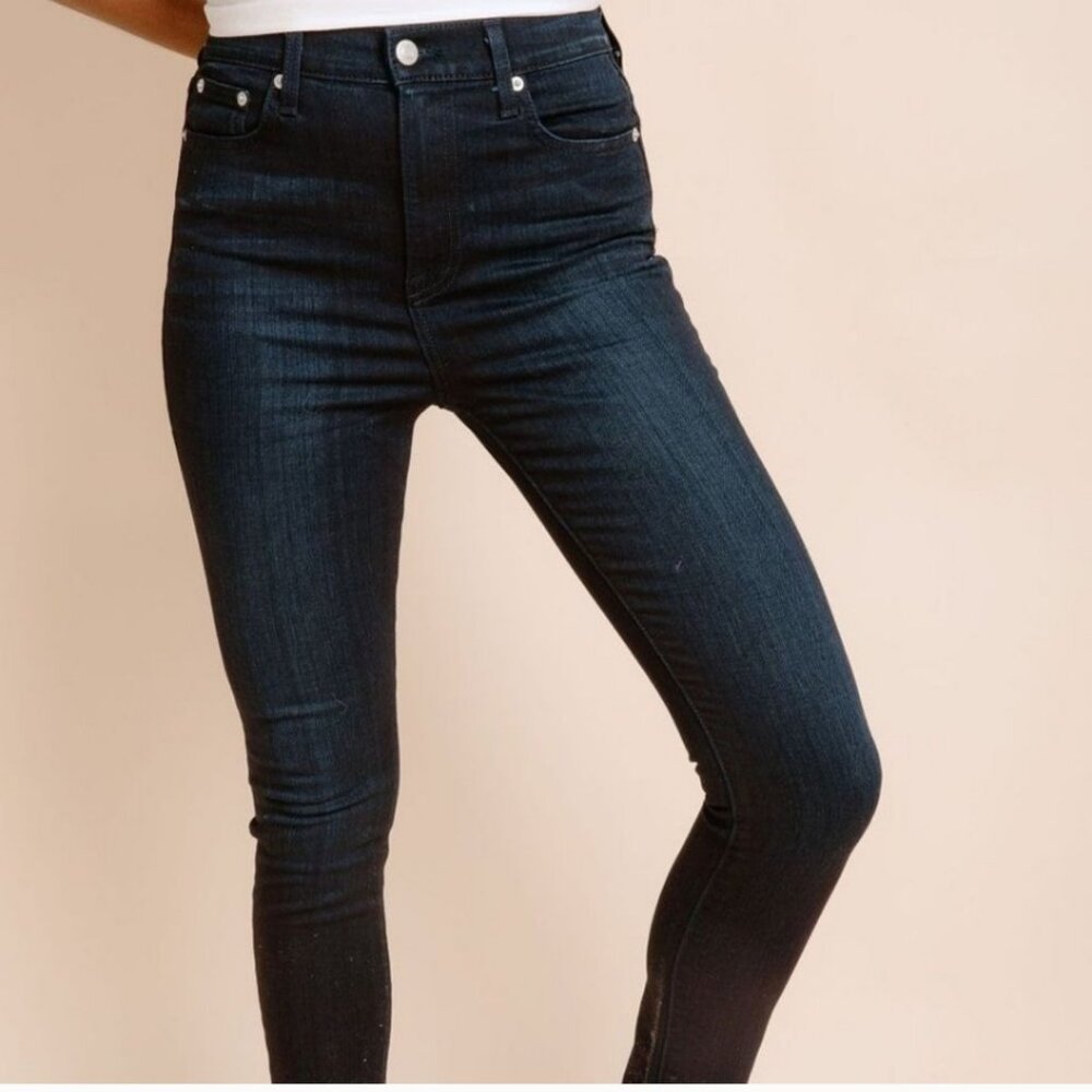 Pistola Nadia high rise dark denim skinny jeans US 28